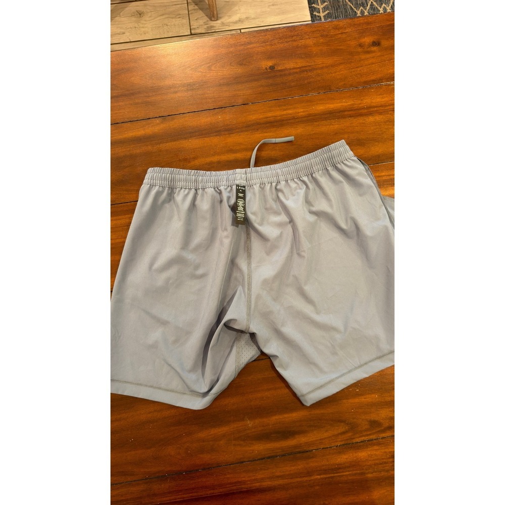 LSKD Rep Short Mens XL Blue Grey Athletic Training Gym Shorts MAST0005 - Picture 5 of 16